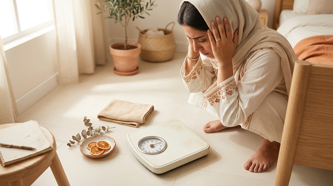 لماذا يتوقف الوزن عن النزول؟ (Plateau) وحلوله