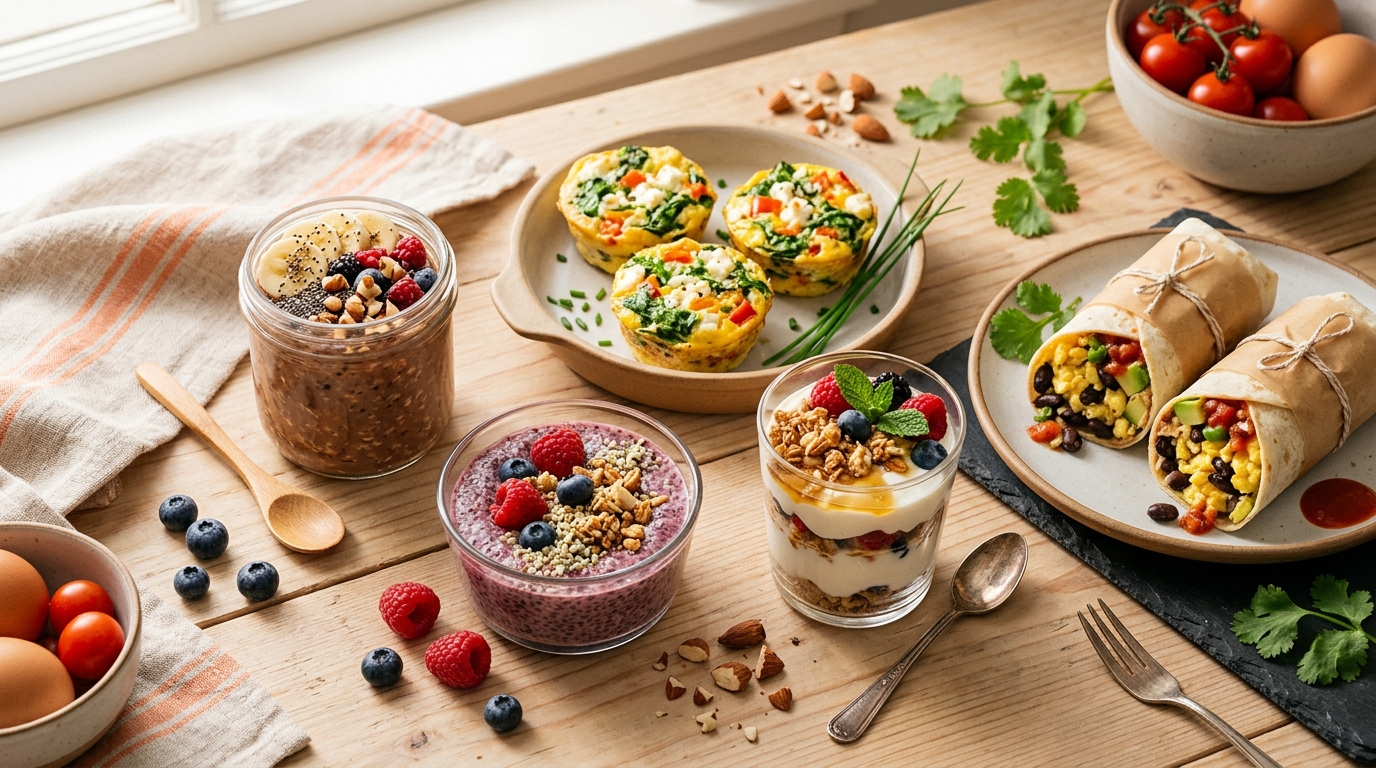 5 Make-Ahead High-Protein Breakfasts for Meal Prep