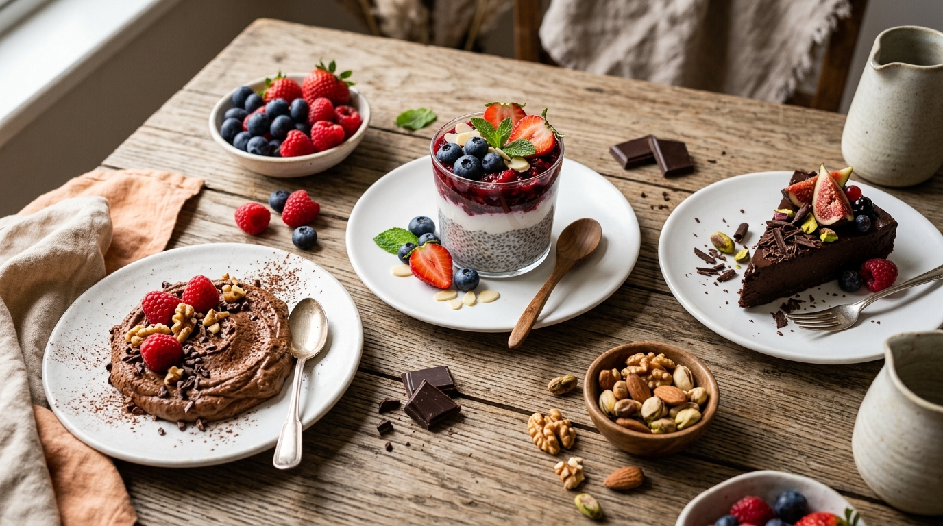 Delicious Healthy Desserts with No Added Sugar