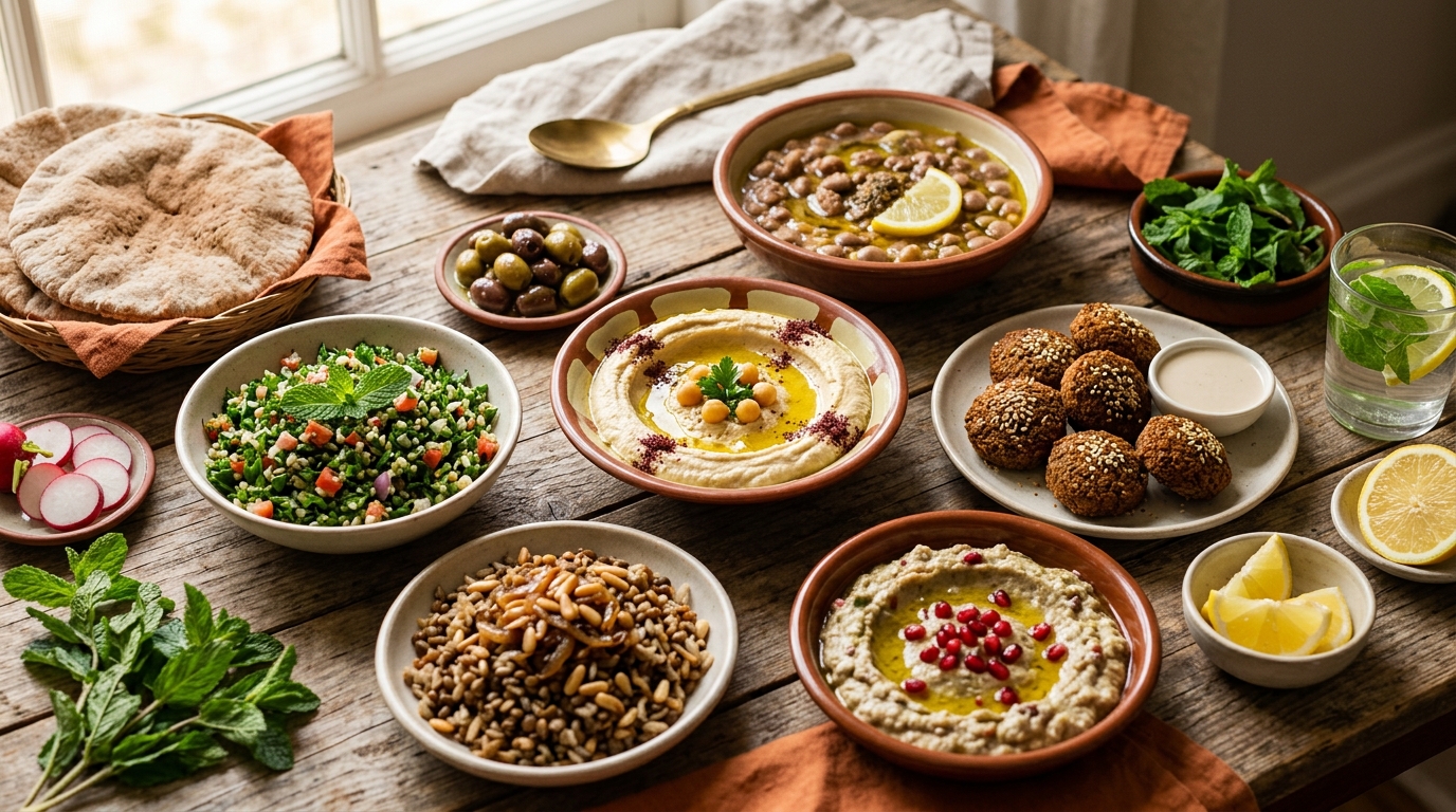 أفضل مصادر البروتين النباتي في المطبخ العربي