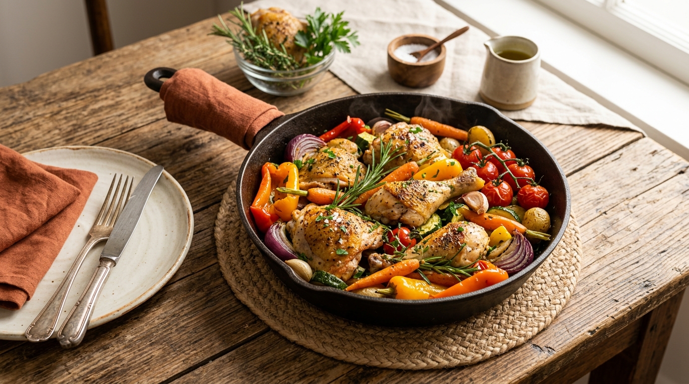 Effortless One-Pan Chicken Dinners